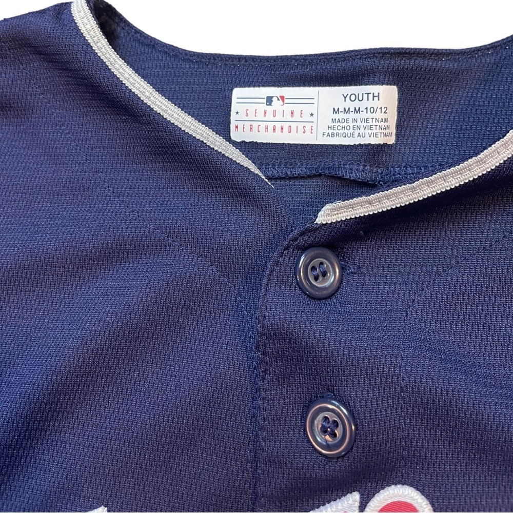 Indians Lindor #12 Jersey - Picture 3 of 7